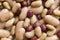 Mixed bean salad food background