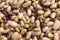 Mixed bean salad food background