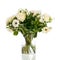 Mixed bouquet white flowers