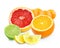 Mixed citrus fruits