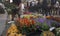 Mixed flower sale ob street market