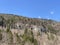 Mixed forests and a variety of trees on the slopes of Jura mountain and the canyon of the river Orbe, Vallorbe - Canton of Vaud