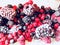 Mixed frozen berries