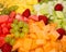 Mixed fruit background