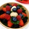 Mixed fruits blackberries strawberries blueberries fruit
