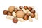 Mixed nuts - hazelnut, walnut, peanut