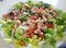 Mixed salade almond, Clean food, healthy food,