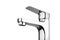 Mixer cold hot water. Modern bathroom faucet. Bathroom tap