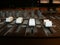 Mixing console - channel volume controls 2