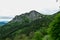 Mixnitz - Scenic view on an alpine meadow and mount Roethelstein in Styria, Austria