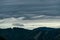 Mixnitz - Strange clouds and view from mount Roethelstein in Styria, Austria. Bushland and Hills