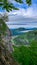 Mixnitz - View from mount Roethelstein in Styria, Austria. Bushland and Hills