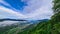 Mixnitz - View from mount Roethelstein in Styria, Austria. Bushland and Hills