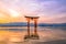 Miyajima, The famous Floating Torii gate, Japan.