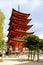 Miyajima Goju-no-to pagoda five storied pagoda in Miyajima Island, Japan