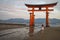 Miyajima Itsukushima Shrine, famous landmark in Hiroshima, Japan