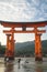 Miyajima Itsukushima Shrine, famous landmark in Hiroshima, Japan