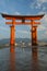 Miyajima Itsukushima Shrine, famous landmark in Hiroshima, Japan