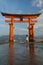 Miyajima Itsukushima Shrine, famous landmark in Hiroshima, Japan