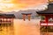 Miyajima Torii gate, Japan.