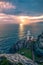 Mizen Head Sheep`s Head Peninsula West Cork Ireland lighthouse cliffs rocks  landmark sunset wild Atlantic