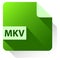 mkv format video icon