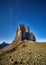 Mliky way over the Tre Cime, Alps Mountain, Italy