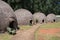 Mlilwane Wildlife Sanctuary Rest Camp beehive village accommodation