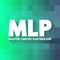 MLP - Master Limited Partnership acronym, business concept background