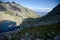 Mlynicka valley with tarn in High Tatras, Slovakia