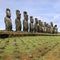 Moai - Easter Island - South Pacific