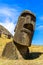 Moai, the Polynesian Stone Carving