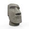 Moai Statue Isolated