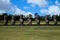 Moai statues in Ahu Akivi site, Easter Island, Chile