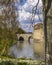 The Moat of Leeds Castle in Kent, UK