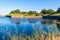 Moat and rampart of Naarden, Netherlands