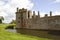 Moated Caerlaverock Castle