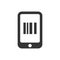 Mobile barcode scan icon
