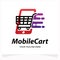 Mobile Cart Shop Logo Template Design Template