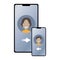 Mobile communication, interaction. Phone numbers of mother and child, family tariff, parental control.