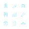 mobile , computer , technology , calls , home , eps icons set vector