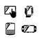 Mobile devices. Simple Related Vector Icons