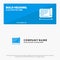 Mobile, Display, Technology, Flexible SOlid Icon Website Banner and Business Logo Template