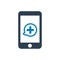 Mobile Healthcare Icon
