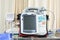 Mobile Heart Defibrillator unit - emergency high technology equipment