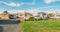 Mobile home park, age-restricted (55+) community in Oceano, California. Architecture, street view