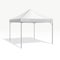 Mobile marquee tent for trade show. Vector mockup