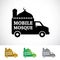 Mobile Mosque Logo Design Template