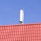 Mobile network antenna on the roof