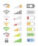 Mobile phone system icons
